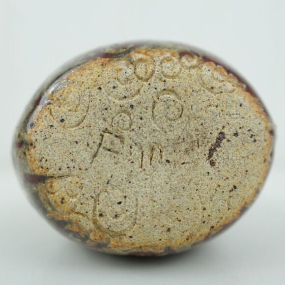 Studio Pottery Small Vase/Incense Holder Signed by the Artist - Picture 6 of 7